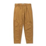 画像: CALEE  VINTAGE TYPE CHINO CLOTH TUCK TROUSERS