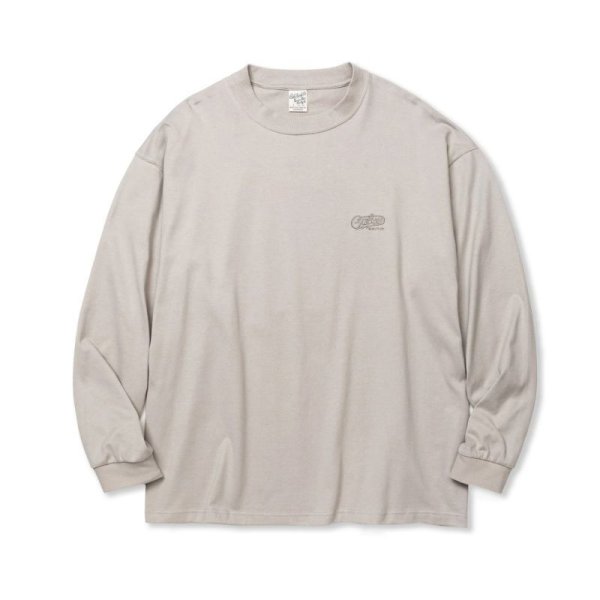 画像2: CALEE  CALEE LOGO DROP SHOULDER L/S TEE (2)