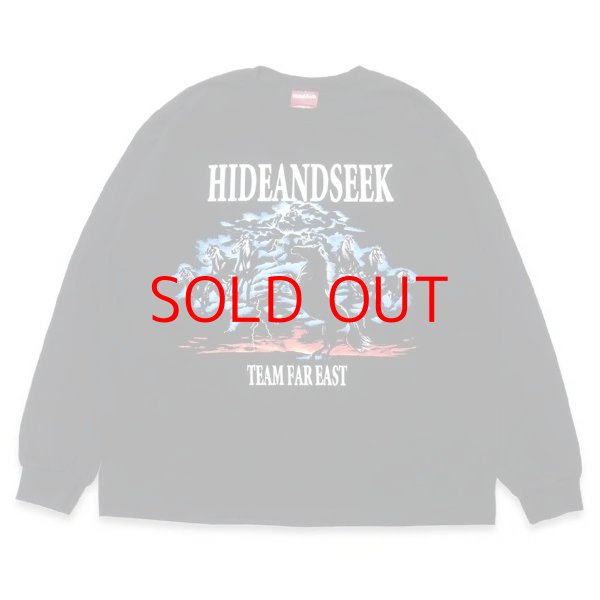 画像1: HIDE & SEEK  Horse L/S Tee(Front) (1)