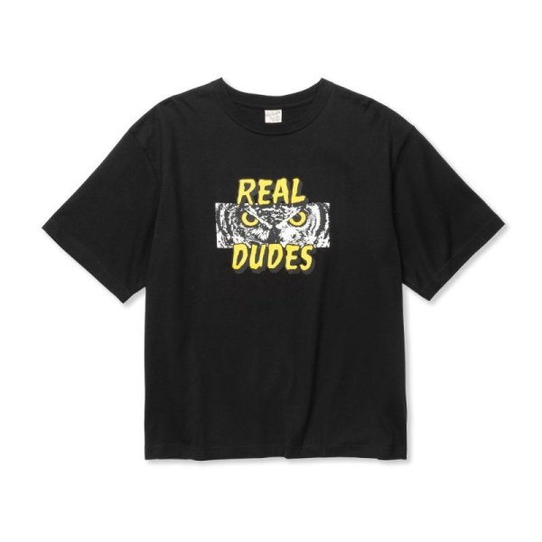 画像2: CALEE  DROP SHOULDER "REAL DUDES" TEE (2)