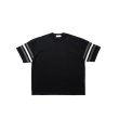 画像1: COOTIE  JACQUARD SLEEVE S/S TEE (1)