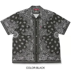 画像: HIDE & SEEK  Bandana Pattern S/S Shirt(24ss)