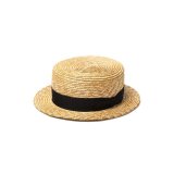 画像: CALEE  STRAW BOATER HAT