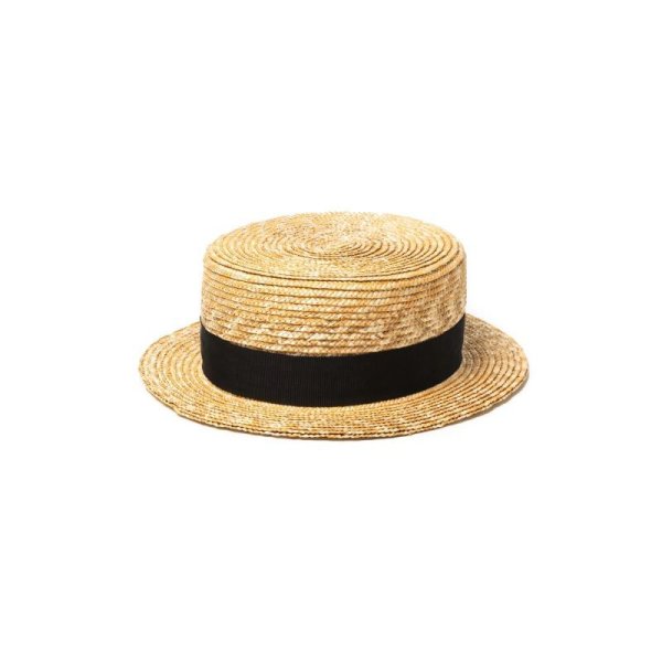 画像2: CALEE  STRAW BOATER HAT (2)