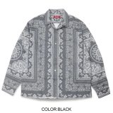 画像: HIDE & SEEK  Bandana Pattern L/S Shirt