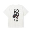 画像1: CALEE  ×MIHO MURAKAMI BINDER NECK SNAKE VINTAGE TEE (1)