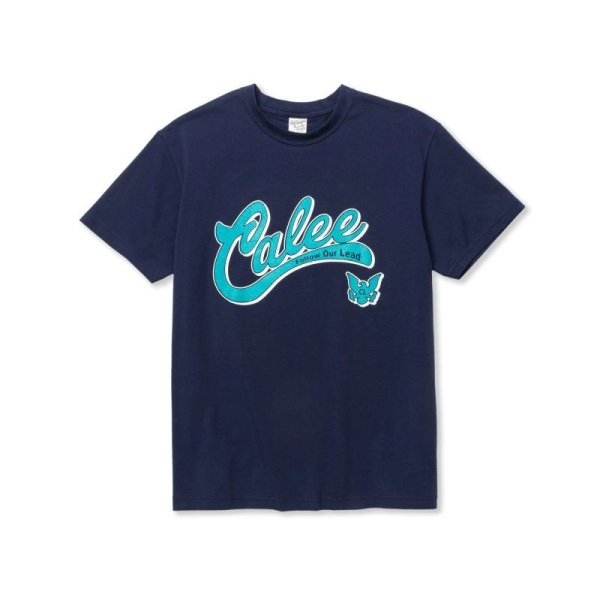 画像2: CALEE  STRETCH CALEE COLLAGE LOGO TEE (2)