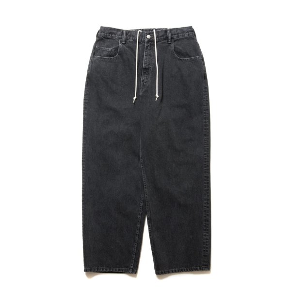 画像2: COOTIE  10.5oz Denim 5 Pocket Easy Baggy Pants (2)