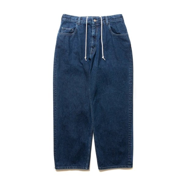 画像1: COOTIE  10.5oz Denim 5 Pocket Easy Baggy Pants (1)