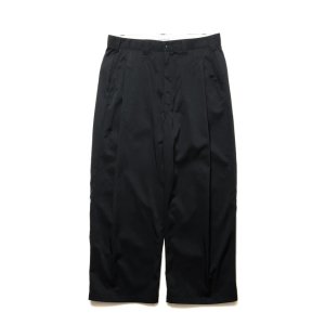 画像: COOTIE  Nylon Chino Cloth 1 Tuck Trousers