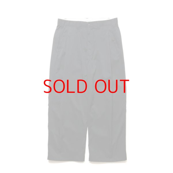 画像1: COOTIE  Nylon Chino Cloth 1 Tuck Trousers (1)