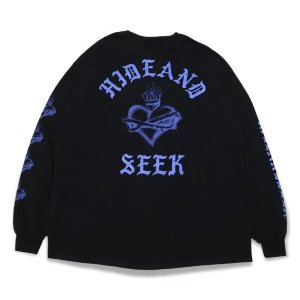 画像: HIDE & SEEK  Heart L/S Tee(Back)