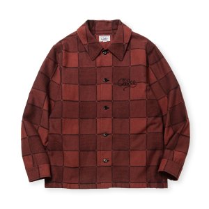 画像: CALEE  BLOCK CHECK OVER SIZE SHIRT JACKET