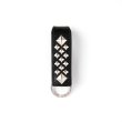 画像1: CALEE  STUDS LEATHER SNAP KEY RING (1)