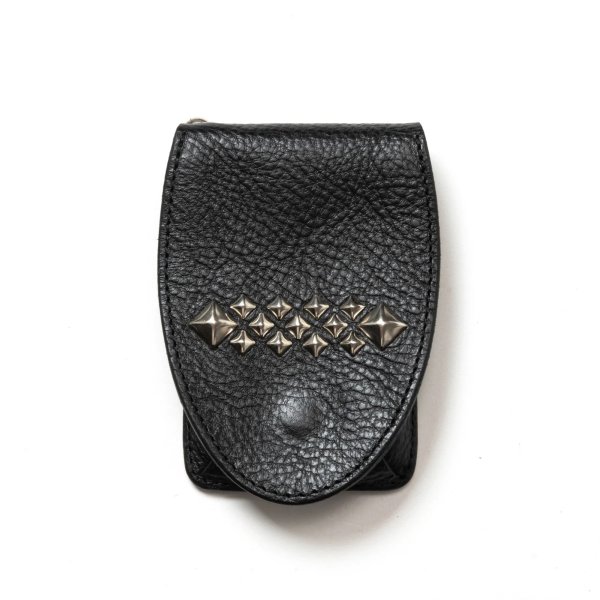 画像1: CALEE  STUDS LEATHER MULTI COIN CASE (1)