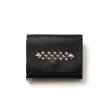 画像1: CALEE  STUDS LEATHER MULTI WALLET (1)