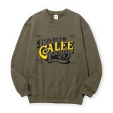 画像: SALE 30%OFF CALEE  CAL BL LOGO CREW NECK SW ＜NATURALLY PAINT DESIGN＞