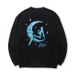 画像1: CALEE  SYNDICATE RETRO GIRL CREW NECK SW ＜NATURALLY PAINT DESIGN＞ (1)