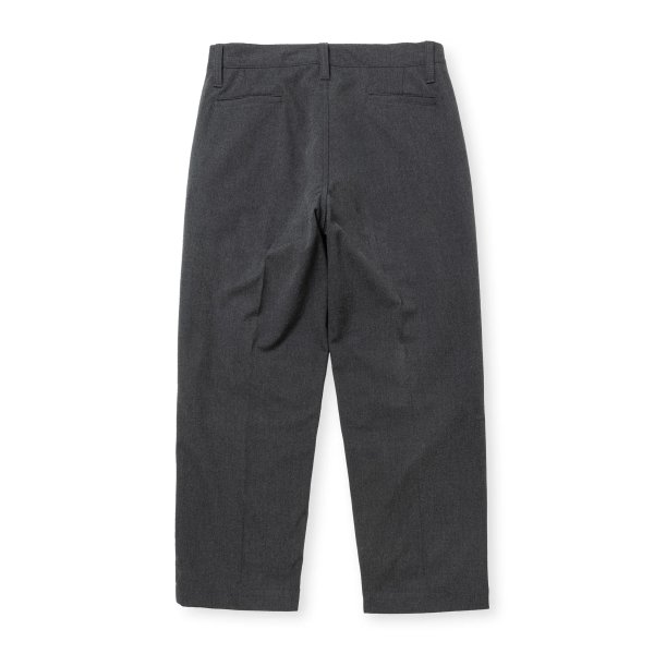 画像3: CALEE  THERMOLITE TWILL TUCK WIDE SLACKS (3)