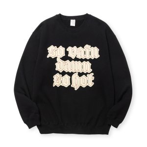 画像: CALEE  "S.V.D.S.H" CREW NECK SW ＜NATURALLY PAINT DESIGN＞