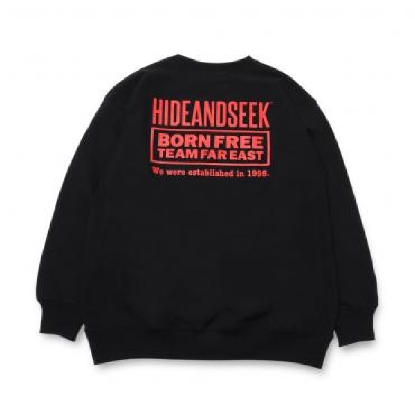 画像1: HIDE & SEEK  The H&S Sweat Shirt (24aw) (1)