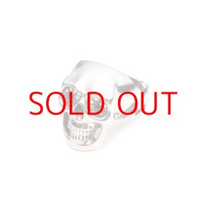 画像: CALEE  × D.O.D LUCKY SKULL RING ＜ONYX＞
