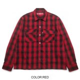 画像: HIDE & SEEK  Wool Ombre Check L/S Jacket