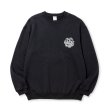 画像1: CALEE SNAKE LOGO CREW NECK SW (1)