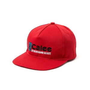 画像: CALEE  CAL NT LOGO TWILL CAP ＜NATURALLY PAINT DESIGN＞