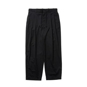 画像: COOTIE  Comfort Merino Saxony 2 Tuck Wide Easy Trousers