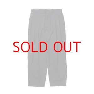 画像: COOTIE  Comfort Merino Saxony 2 Tuck Wide Easy Trousers