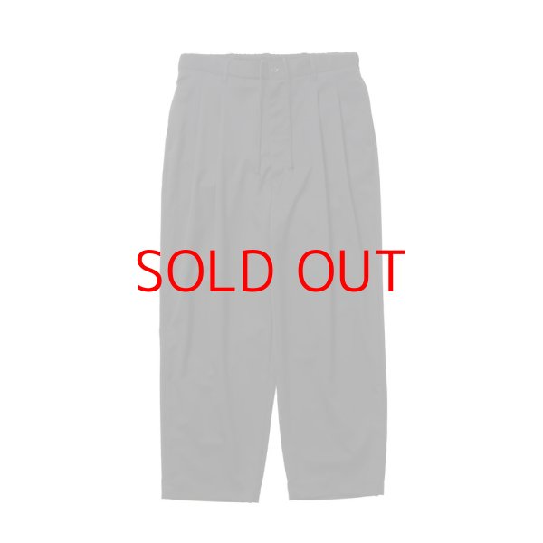 画像1: COOTIE  Comfort Merino Saxony 2 Tuck Wide Easy Trousers (1)