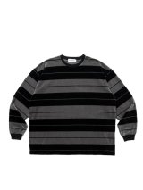 画像: COOTIE  Velour Border L/S Tee