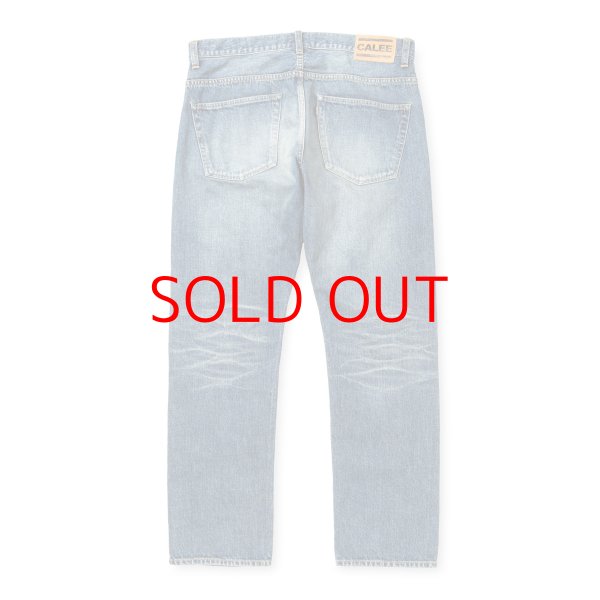 画像2: CALEE  VINTAGE REPRODUCT TAPERED DENIM PANTS ＜USED＞ (2)