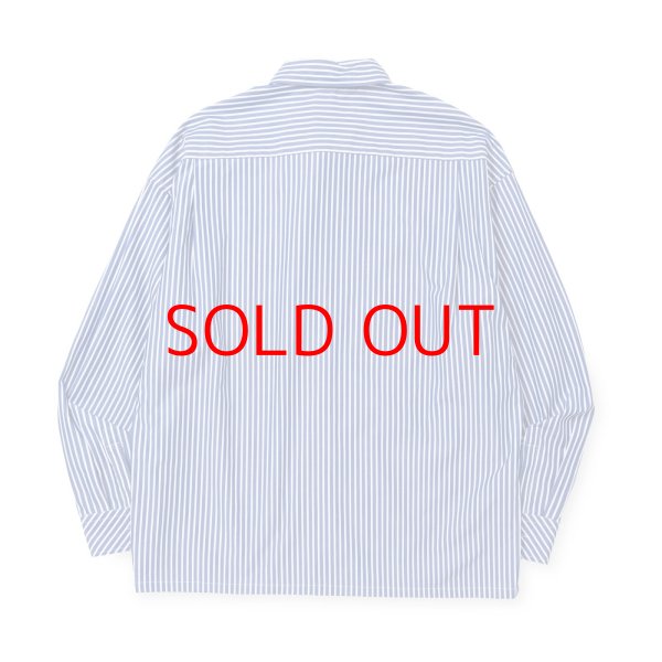 画像2: CALEE  STRIPE BOX L/S SH (2)