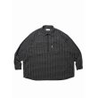 画像1: COOTIE  Amundsen Check Overized Half Zip L/S Shirts (1)