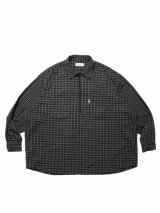 画像: COOTIE  Amundsen Check Overized Half Zip L/S Shirts