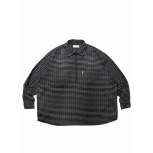 画像: COOTIE  Amundsen Check Overized Half Zip L/S Shirts