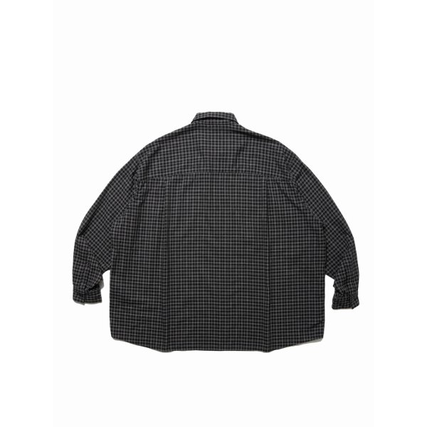 画像2: COOTIE  Amundsen Check Overized Half Zip L/S Shirts (2)