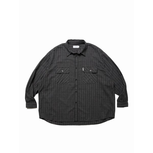 画像1: COOTIE  Amundsen Check Oversized L/S Shirts (1)