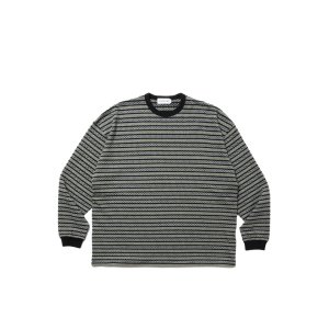 画像: COOTIE  Jacquard Border L/S Tee