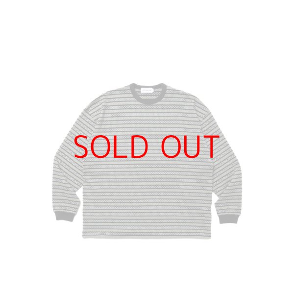 画像1: COOTIE  Jacquard Border L/S Tee (1)