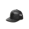 画像1: COOTIE  Faux Leather 5 Panel Mesh Cap (1)