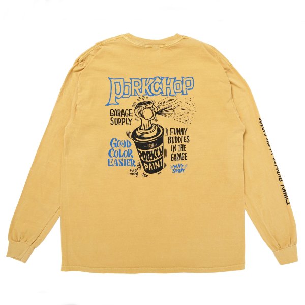 画像3: PORK CHOP  MAD SPRAY L/S TEE (3)