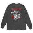 画像2: PORK CHOP  MAD SPRAY L/S TEE (2)