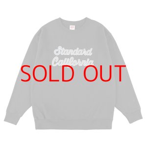 画像: SD US Cotton Script Logo Crew Sweat