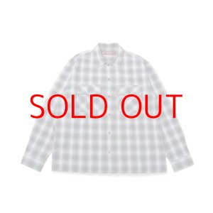画像: HIDE & SEEK  Ombre Check L/S Shirt