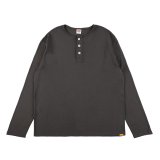 画像: SD Heavyweight Rib Henley Long Sleeve T