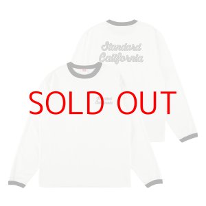 画像: SD US Cotton Script Logo Ringer Long Sleeve T