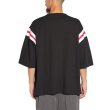 画像4: CALEE  VINTAGE TYPE RIB FOOT BALL TEE (4)